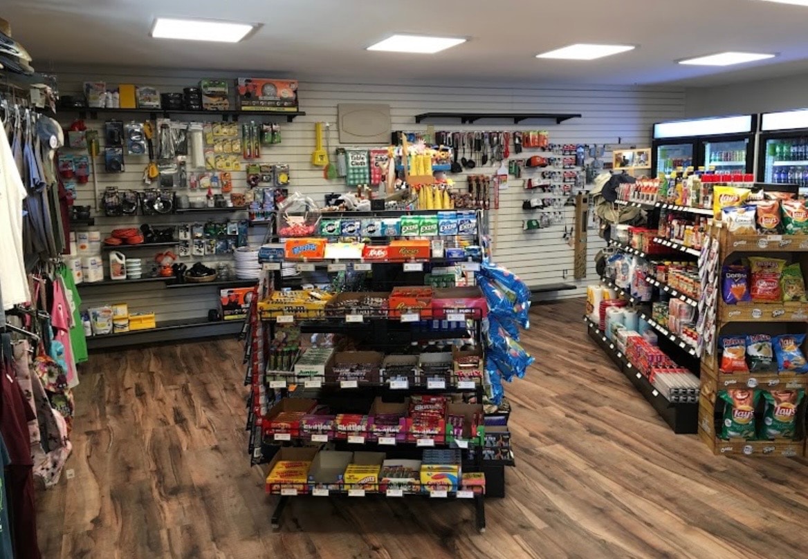 Ellensburg Camp Resort general store with supplies and propane